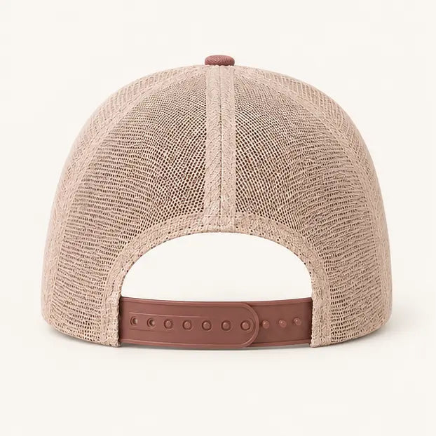Dusty Rose LIDZ cap — rear view