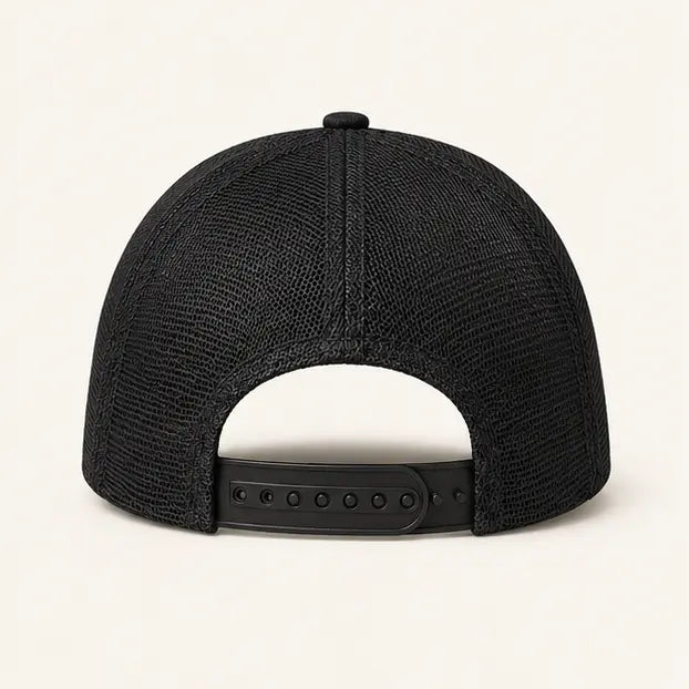 Midnight Black LIDZ cap — rear view