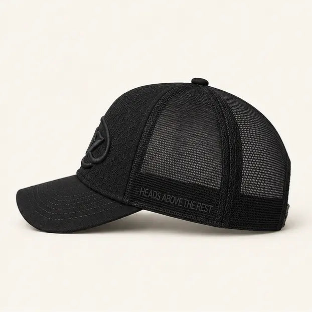 Midnight Black LIDZ cap — side profile