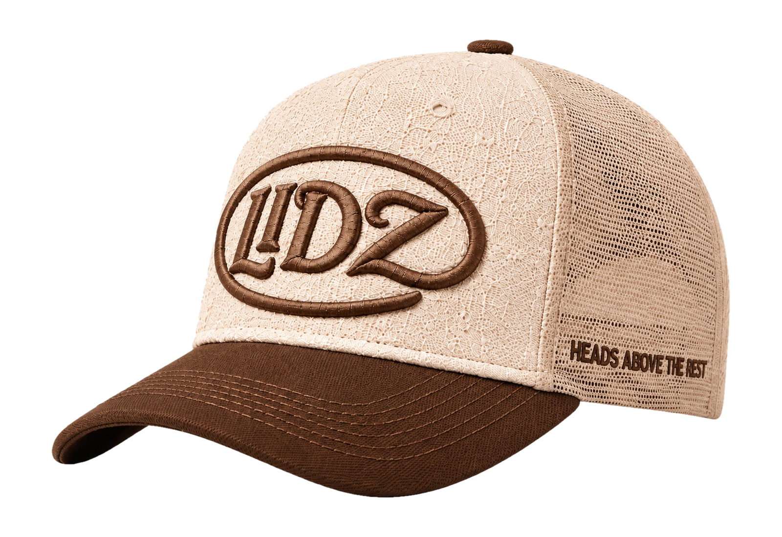 Bone / Brown LIDZ cap